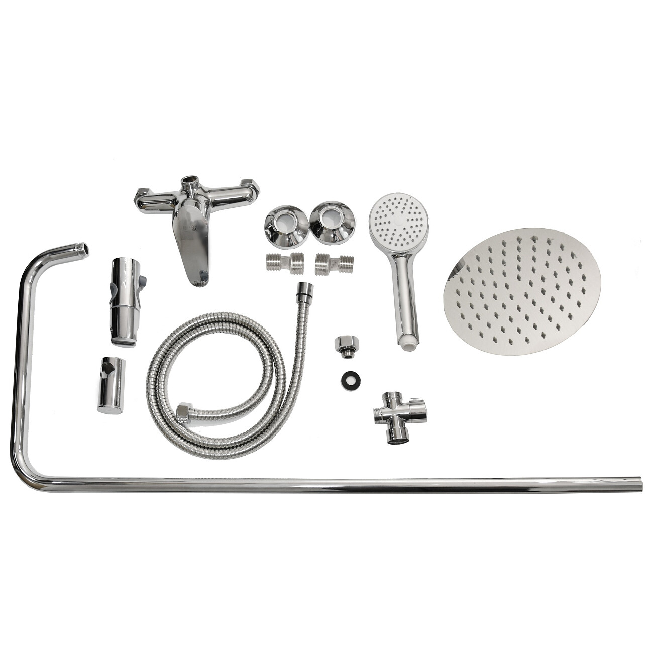 Душевая стойка с верхним душем и смесителем хром Istok life 0402.978 - изображение 4