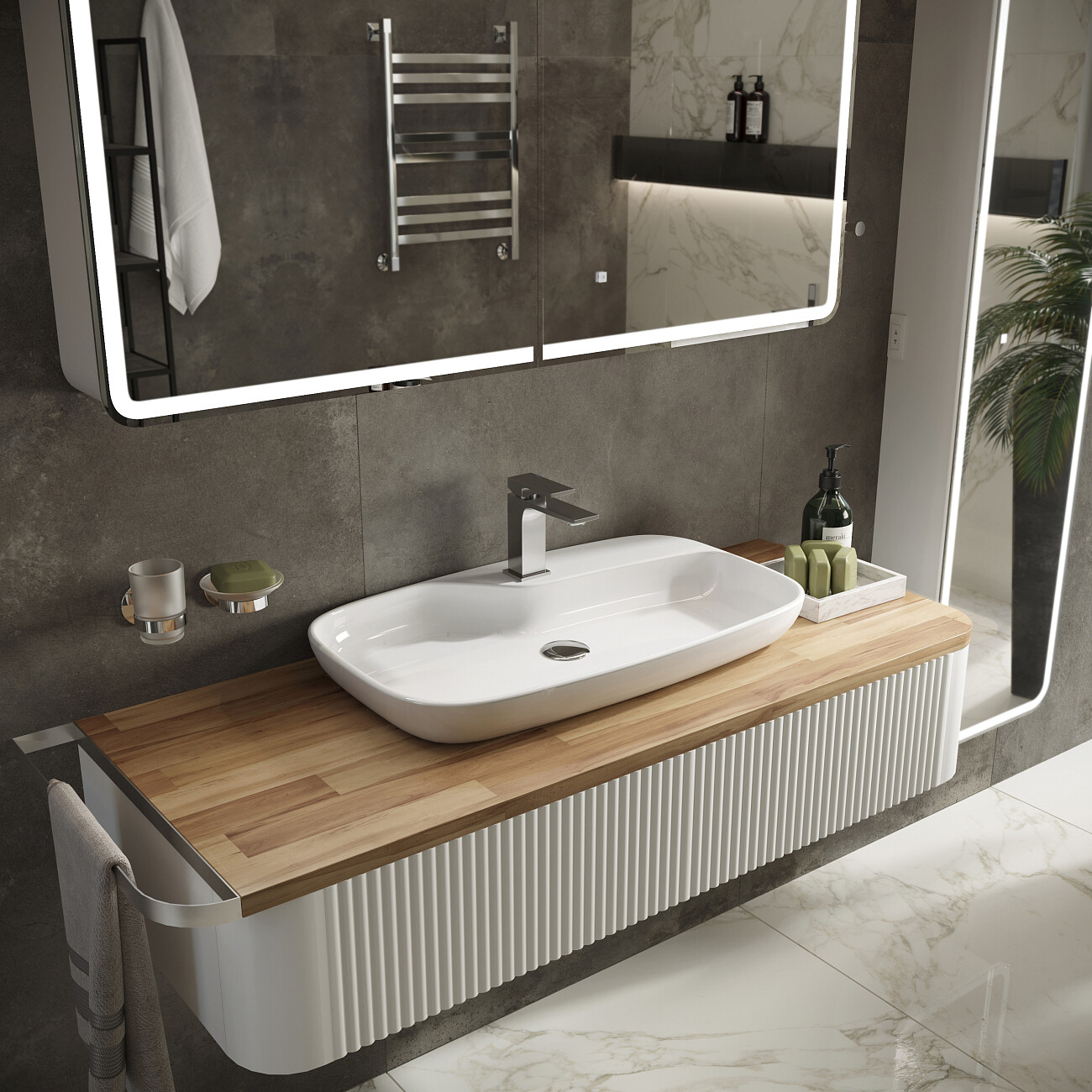 Смеситель для раковины хром Stworki "Карлстад" KAS-01cr - изображение 5