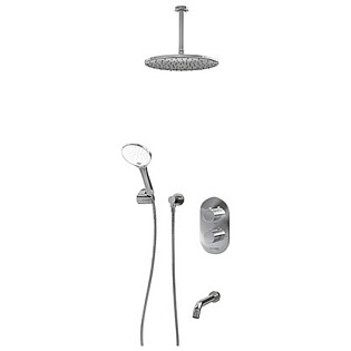 Душевой комплект для ванны хром Wasserkraft A174868 Thermo SET1251