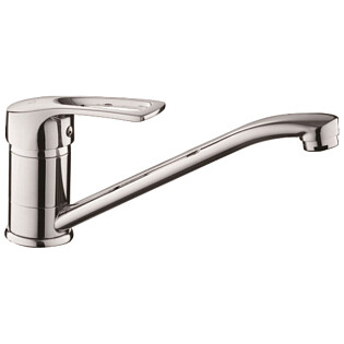 Смеситель для кухни однорычажный хром D-Lin D153422-6