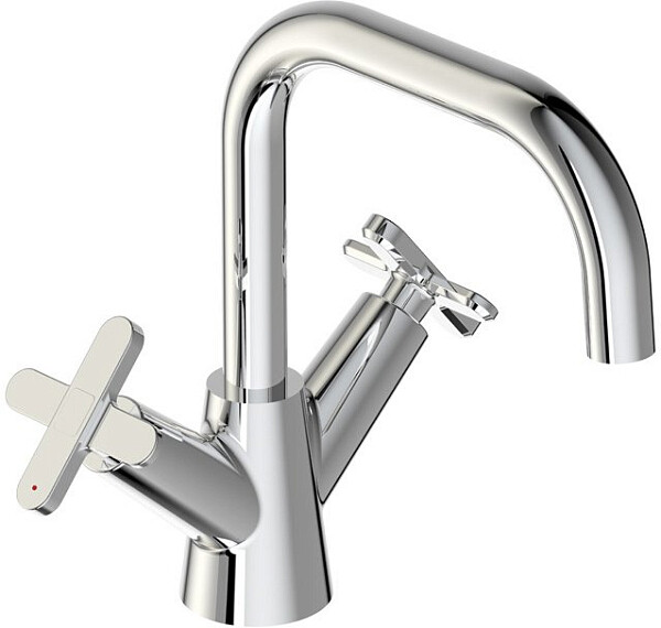 Смеситель для раковины двухвентильный хром Vidima Art BA326AA - изображение 1