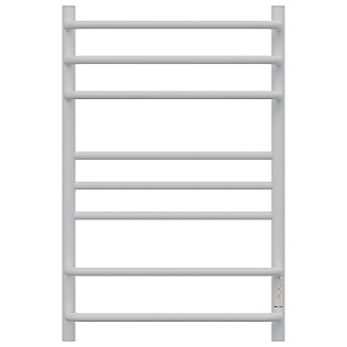 Полотенцесушитель электрический 50х80 с диммером справа белый Point &quot;Сатурн&quot; PN90858W П8