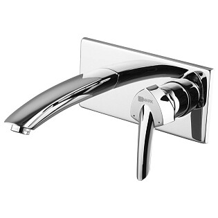 Смеситель для раковины встраиваемый хром Lemark Mars LM3526C