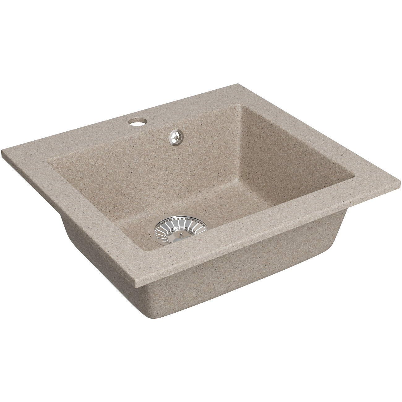 Мойка кухонная песочная Domaci "Болонья" М-35-004 - изображение 4