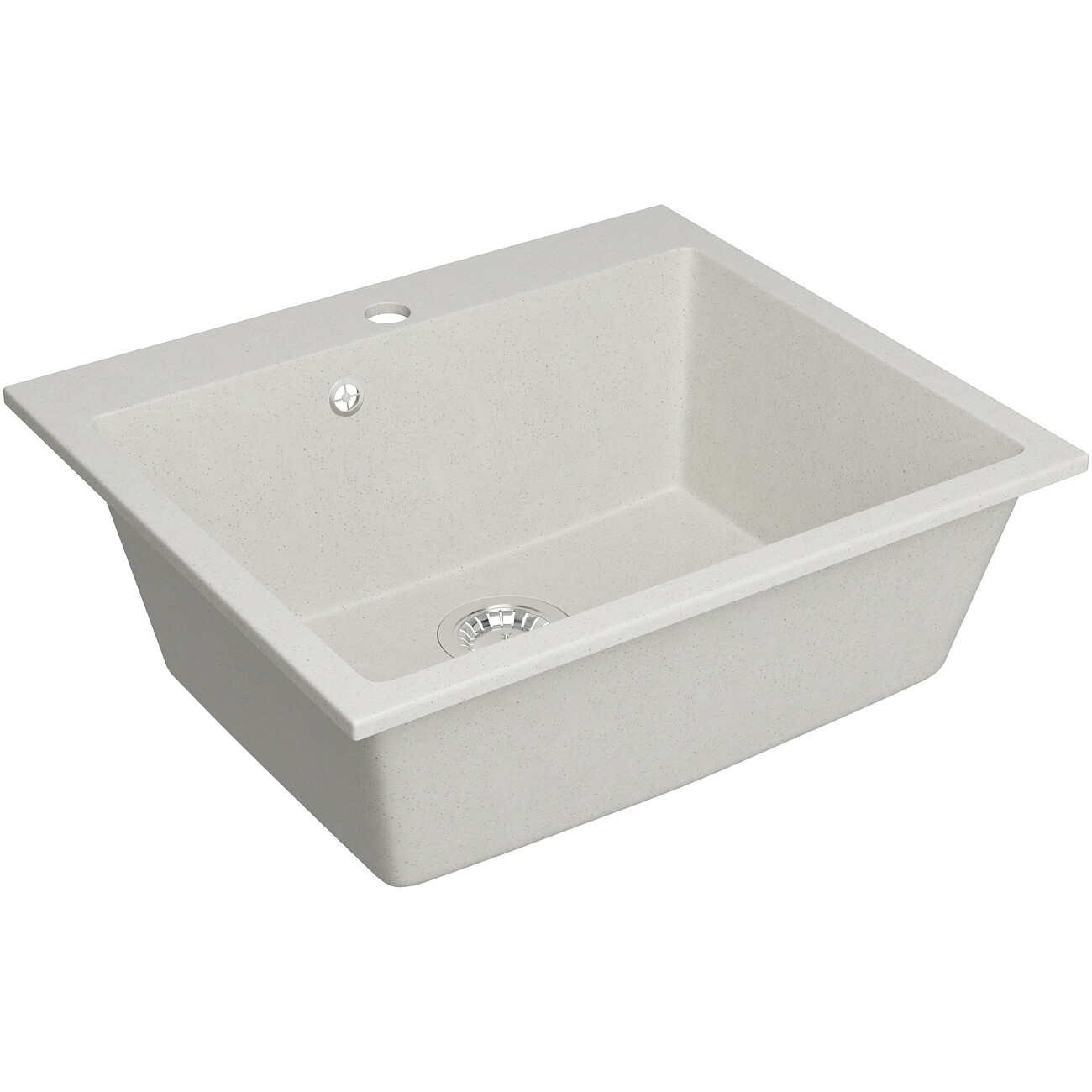 Мойка кухонная белая Domaci "Болонья" М-44-001 - изображение 9