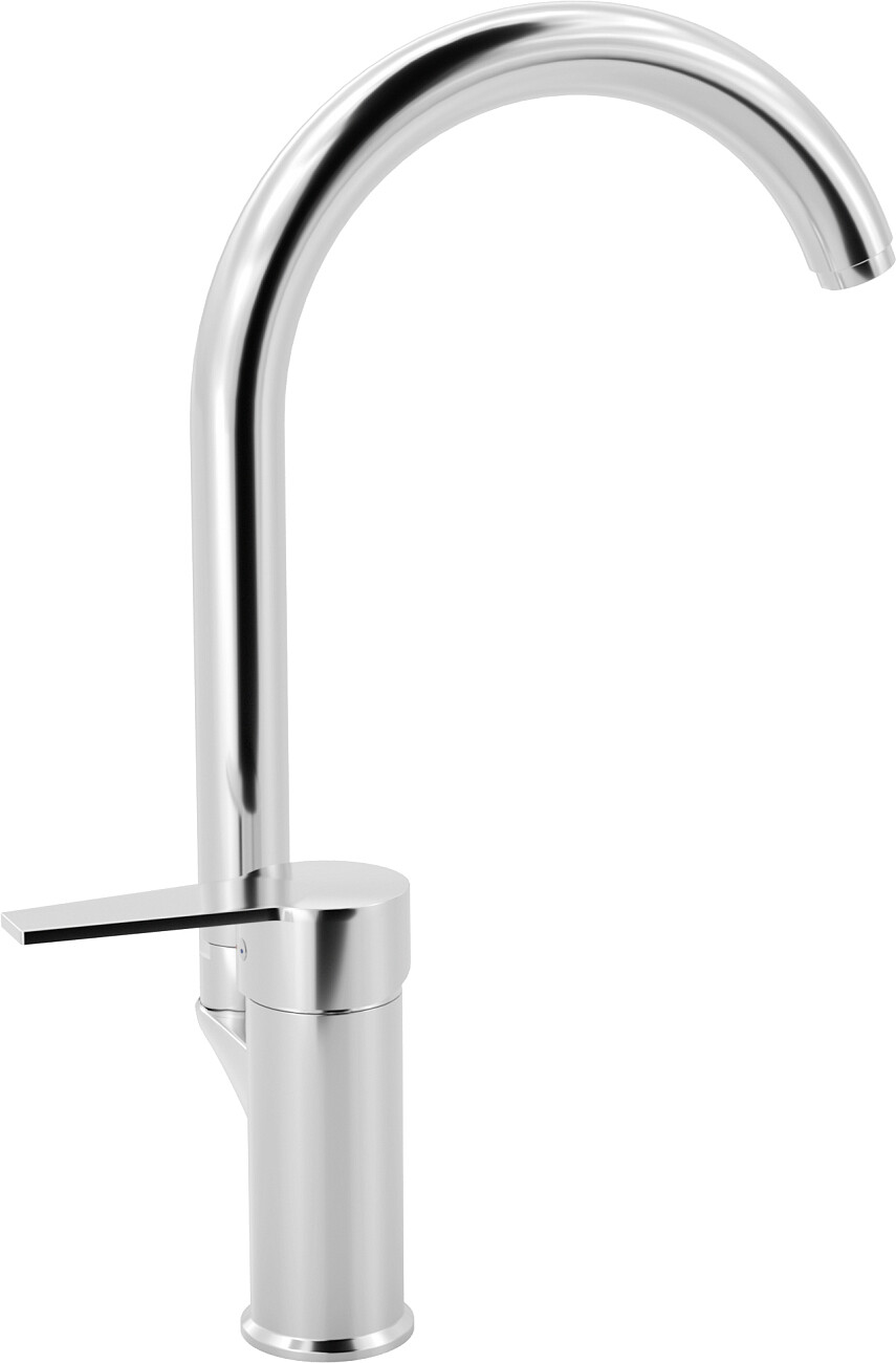 Смеситель для кухни хром Mega Snow MG-SH03 хром - изображение 9