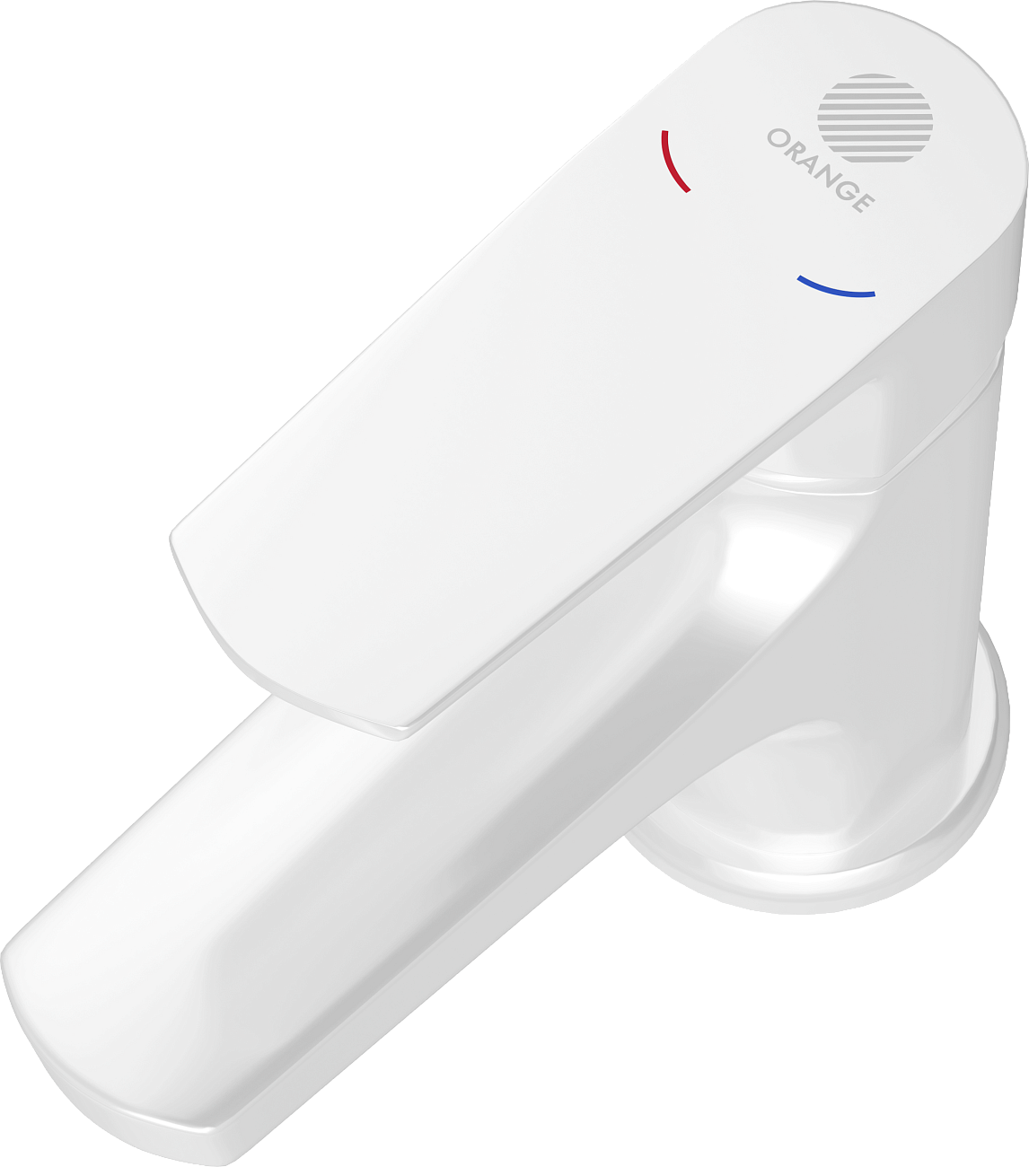 Смеситель для раковины однорычажный белый Stworki "Орхус" OR-01w - изображение 9