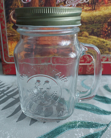 Кружка с крышкой Bormioli Rocco Drinking Jar
