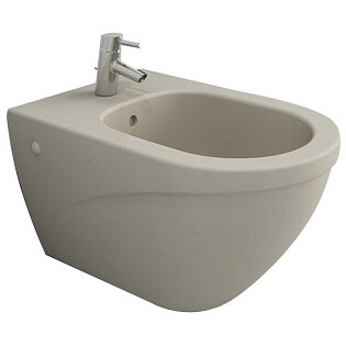 Биде подвесное фарфоровое жасмин матовое Bocchi Taormina Arch 1121-007-0120