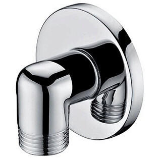 Шланговое подключение круглое хром Wasserkraft A134