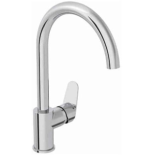 Смеситель для кухни однорычажный хром Vitra Flow Round A43407EXP