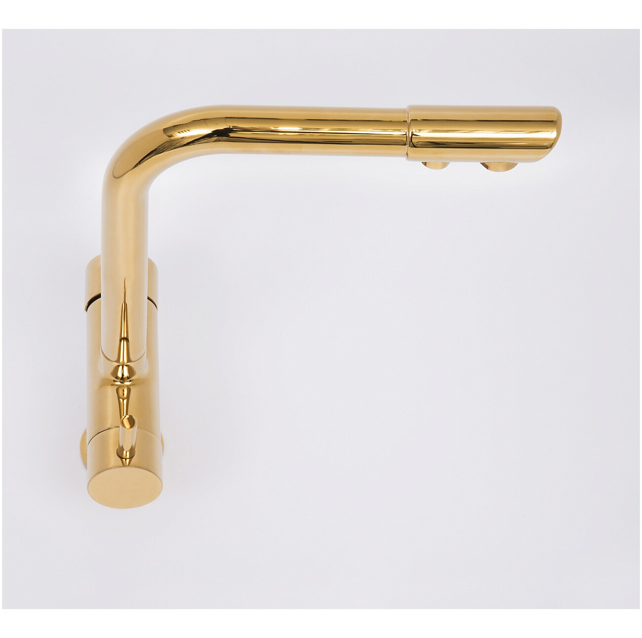 Смеситель для кухни под фильтр из латуни золотой Wasserkraft A8377 - изображение 9