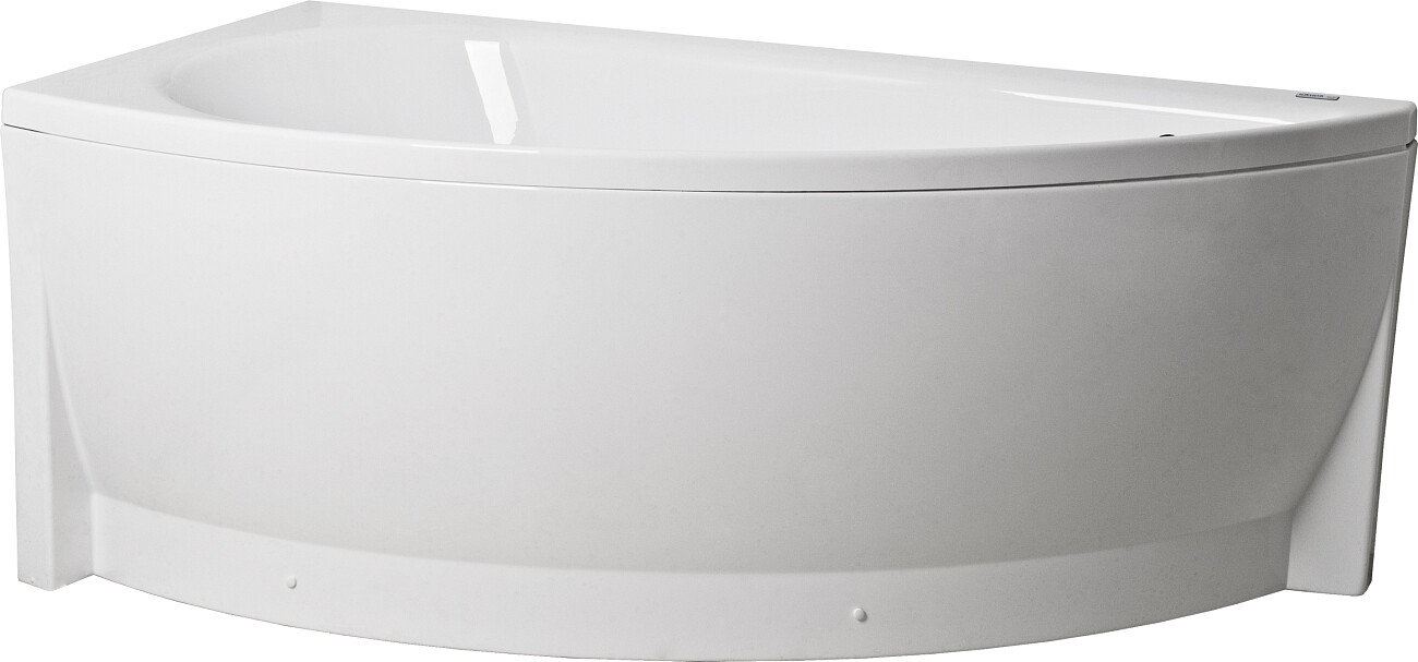 Ванна акриловая угловая с каркасом 150х75 см белая Stworki "Лунд" L LU15075L, R15075LR - изображение 9