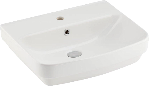 Раковина мебельная прямоугольная 55х45 см белая Seramiksan Bold A092002H