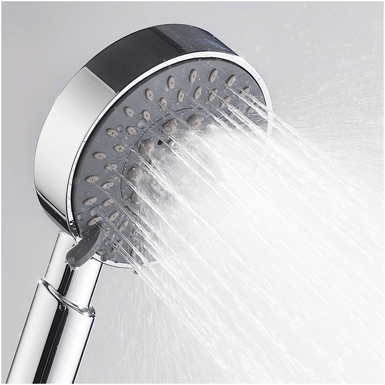 Лейка для ручного душа круглая с 5 режимами 10 см хром Wasserkraft A036 - изображение 3