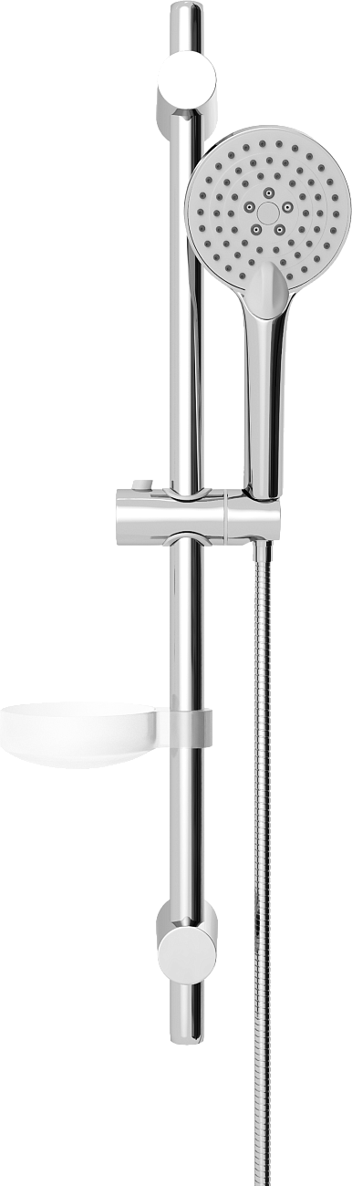 Душевая стойка с держателем и мыльницей хром Stworki "Варберг" VAR-04cr - изображение 9