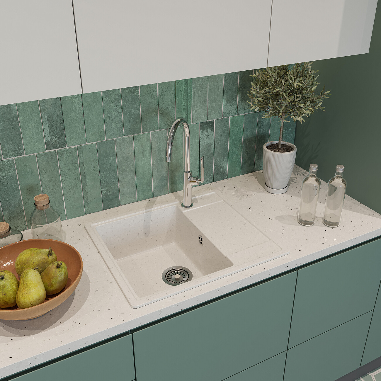 Смеситель для кухни однорычажный хром Domaci "Равенна" ML-05cr - изображение 4