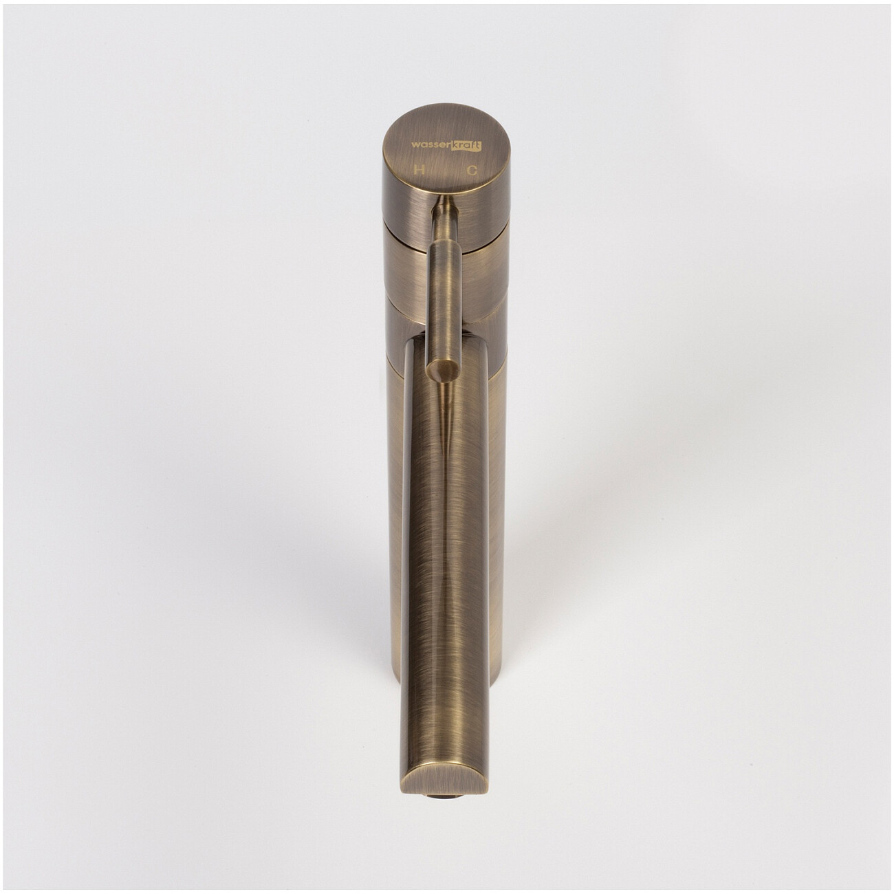 Смеситель для кухни из латуни светлая бронза Wasserkraft A8137 - изображение 9