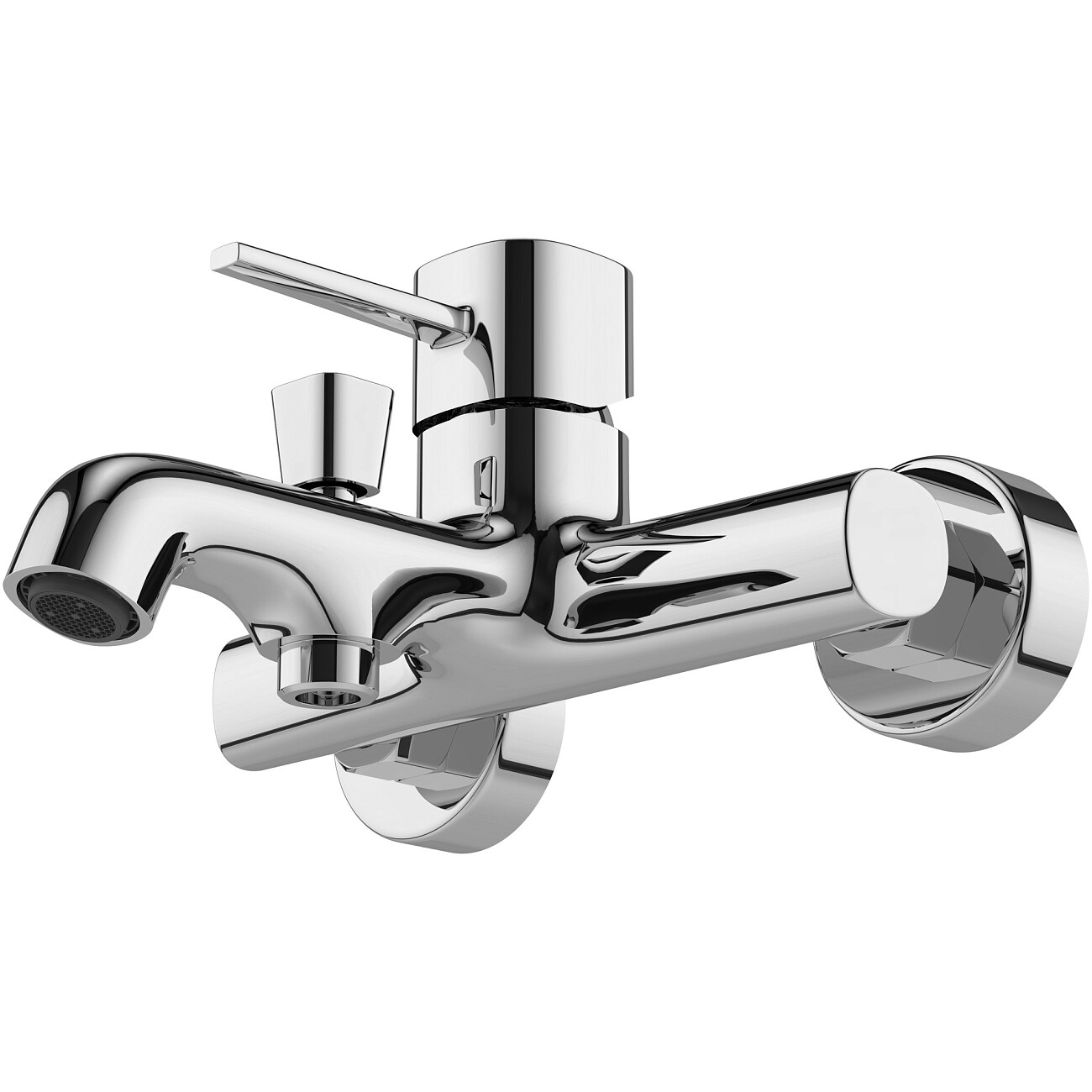 Смеситель для ванны с душем настенный хром Stworki "Эстерсунд" S31100CR - изображение 7
