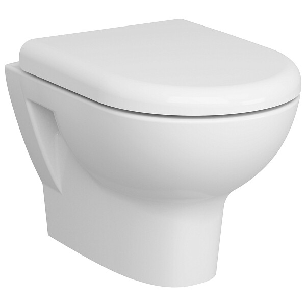 Унитаз подвесной безободковый белый Vitra Zentrum Rim-Ex 5795B003-0075 - изображение 1