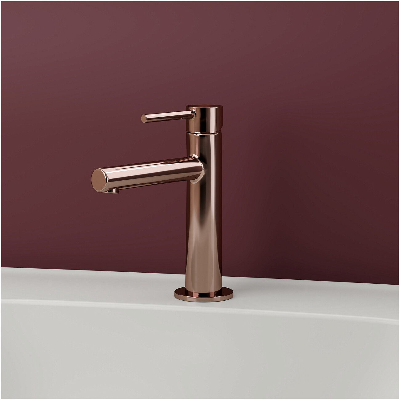 Смеситель для раковины однорычажный медный Vitra Origin A4255526 - изображение 2