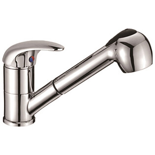 Смеситель для кухни однорычажный хром D-Lin D158352