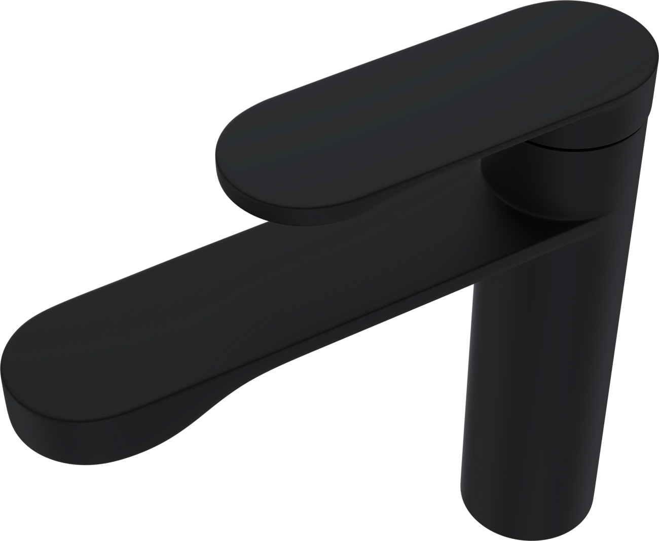 Смеситель для раковины однорычажный черный Diwo "Орёл" ORL-04b - изображение 5