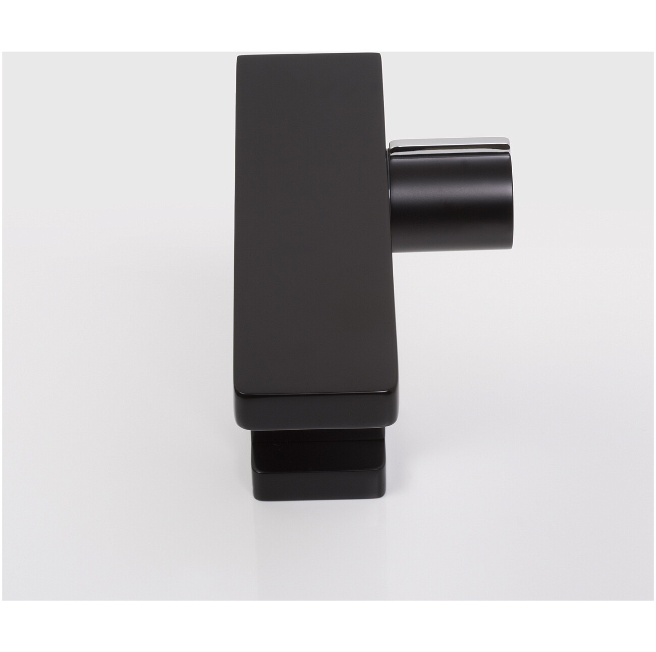 Смеситель для раковины из латуни черный Wasserkraft 7410 - изображение 8