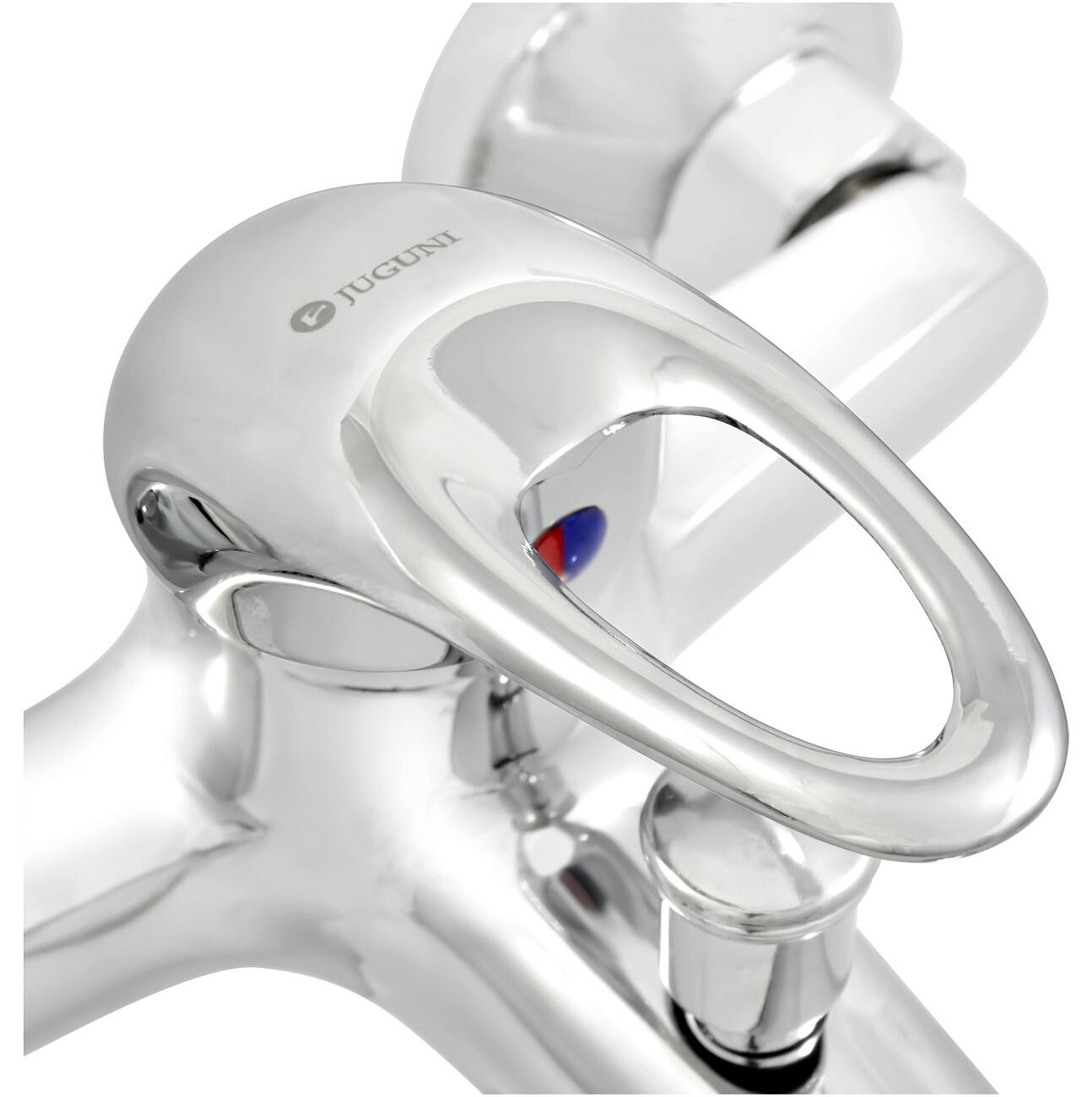 Смеситель для ванны однорычажный с душевым гарнитуром хром Juguni Phoenix JGN0220 0402.614 - изображение 14