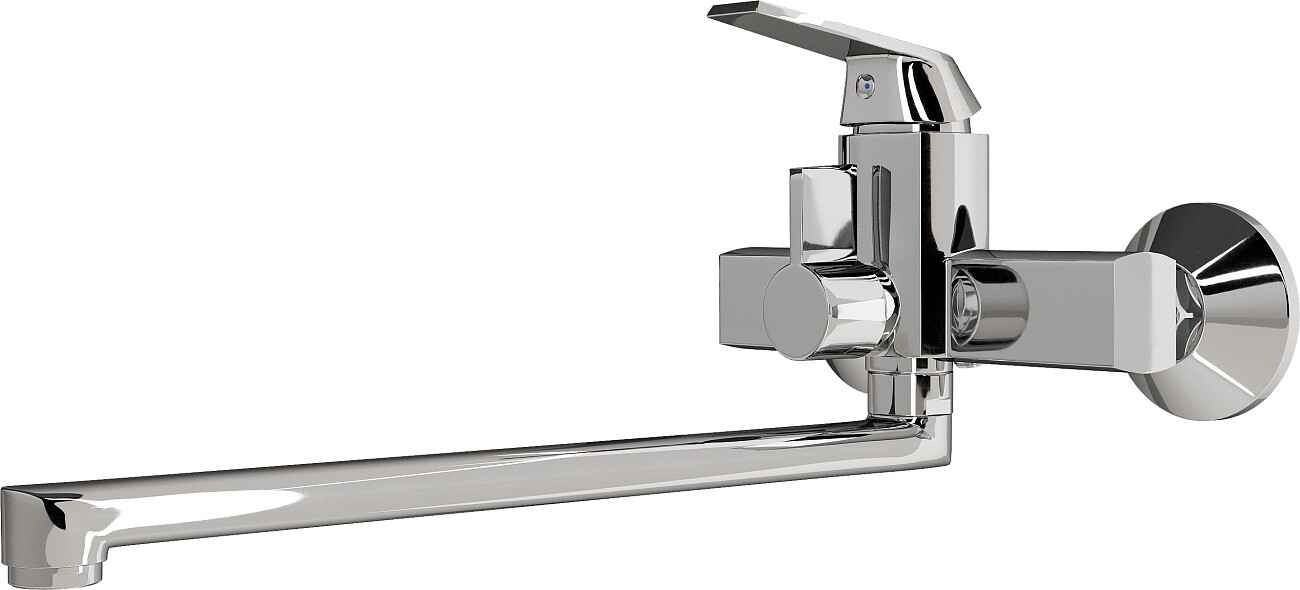 Смеситель универсальный хром Diwo "Смоленск" SM-04cr - изображение 7