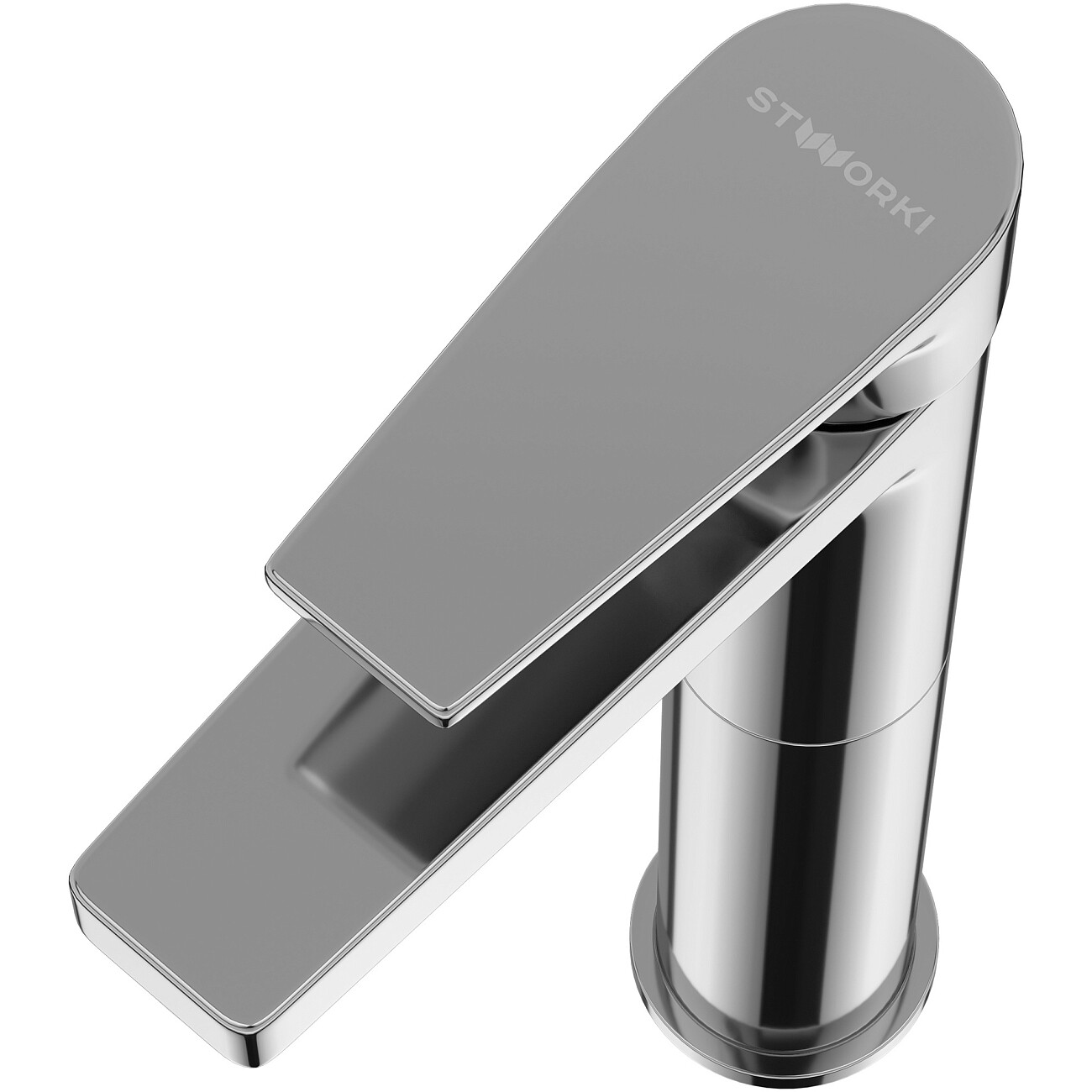 Смеситель для раковины однорычажный хром Stworki "Берген" S21020CR - изображение 8