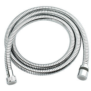 Шланг для душа двухзагибный растяжной 150-200 см хром Lemark LE8032S