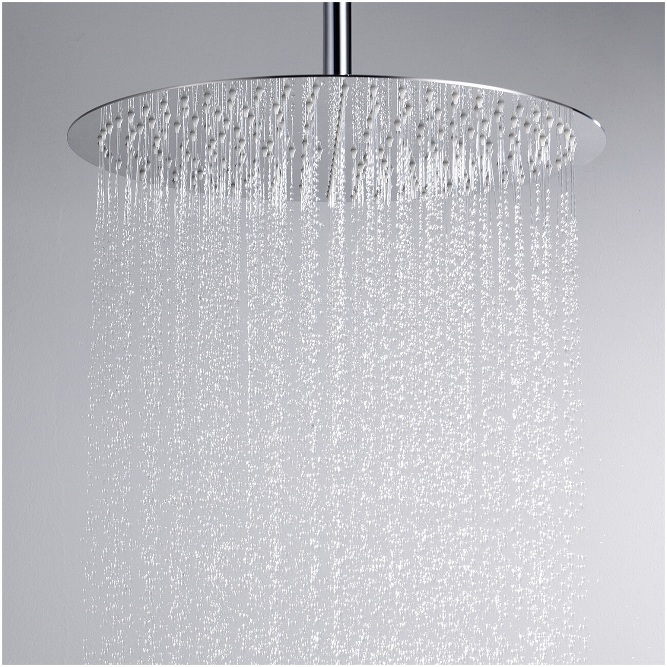 Лейка для тропического душа круглая 40 см хром Wasserkraft A117 - изображение 2