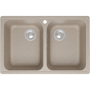 Мойка кухонная песочная Domaci &quot;Болонья&quot; М-260-004