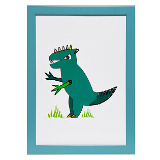 Постер 21х30 см T-Rex