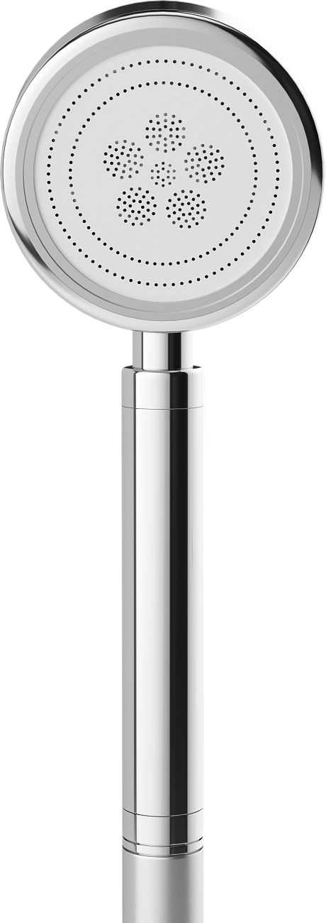 Лейка для ручного душа круглая 8 см хром Stworki "Хальмстад" XAL-07cr - изображение 4