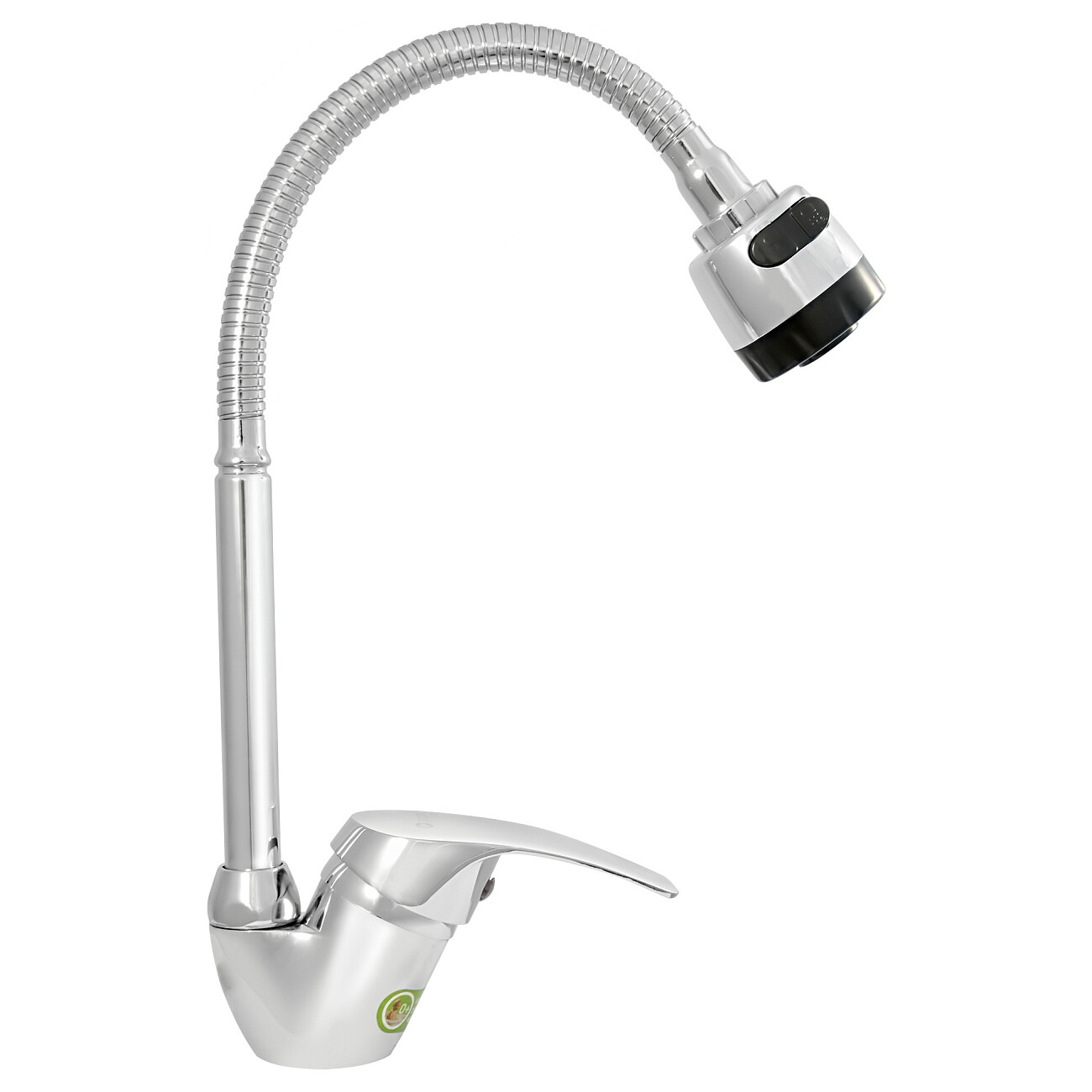 Смеситель для кухни однорычажный с гибким изливом хром Juguni Luxe Perseus 0402.969C - изображение 14