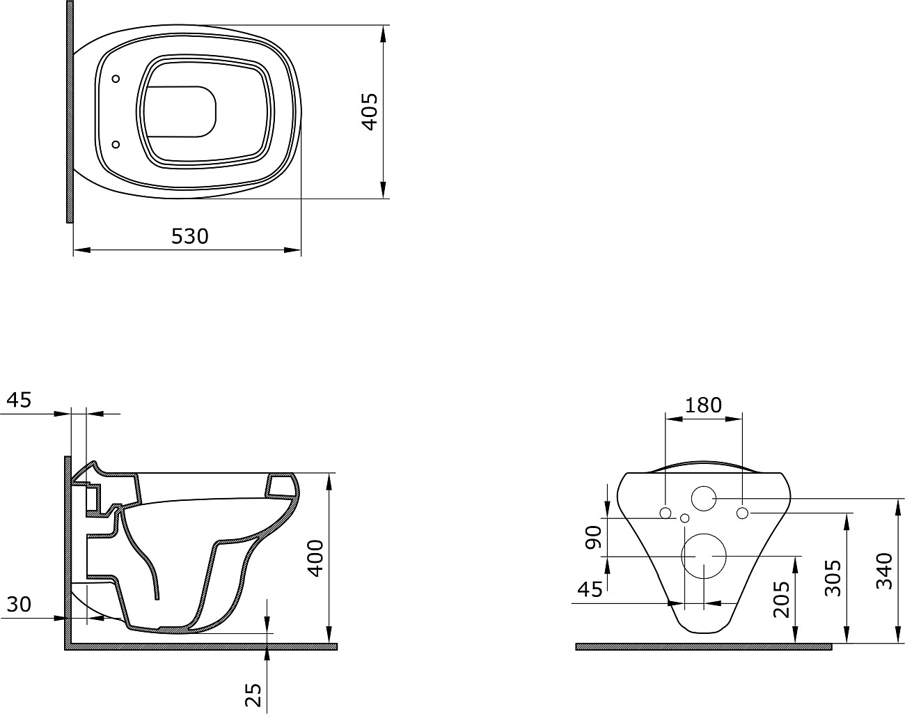 Унитаз черный Bocchi Fenice с инсталляцией Ewrika ProLT 0026-2020 и черной кнопкой 0044 - изображение 2