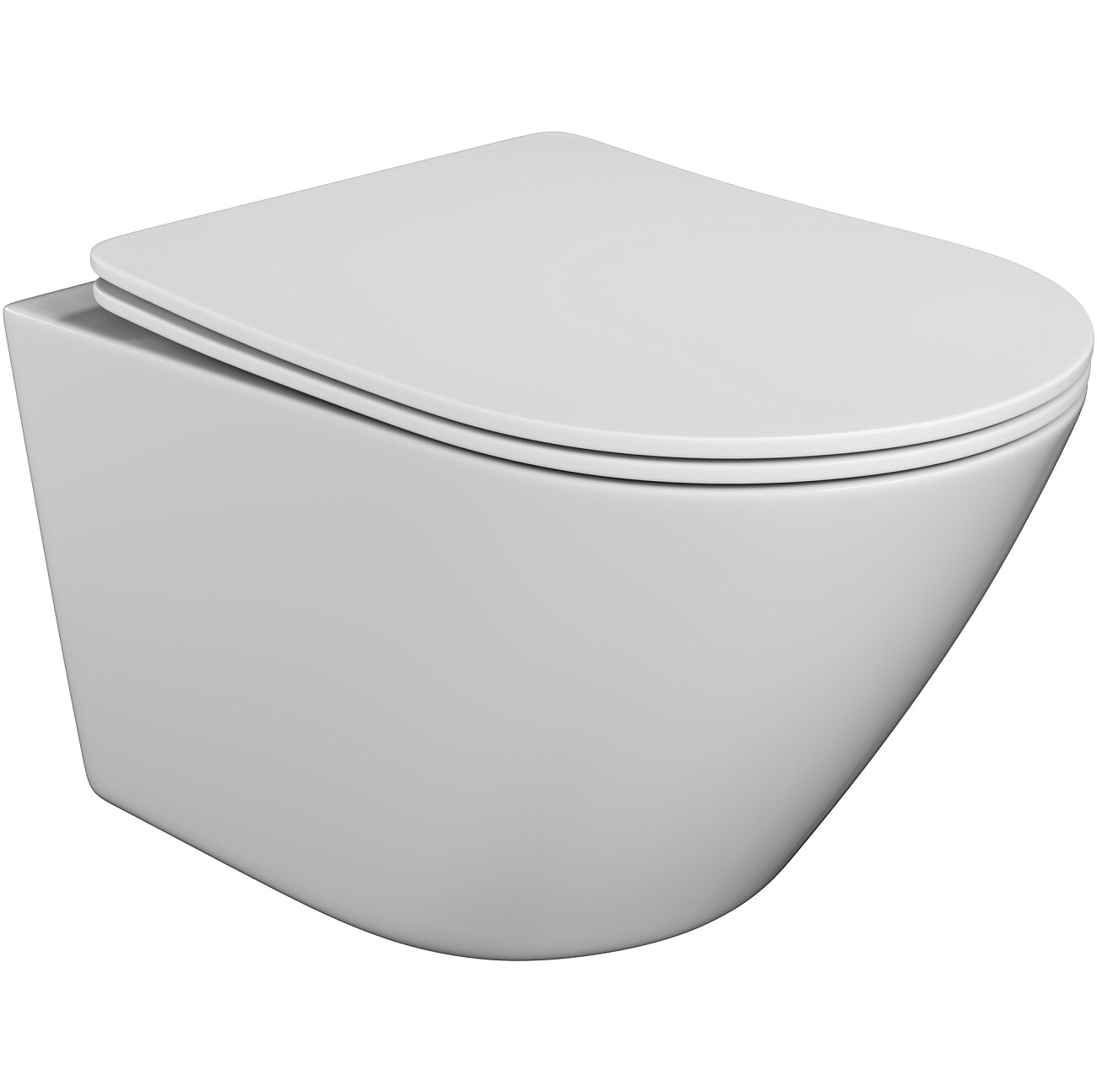 Унитаз подвесной "Левангер" S07401WH с инсталляцией Stworki 510162 и кнопкой 230824 - изображение 7