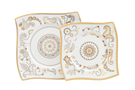 Комплект тарелок Artblanc Gold