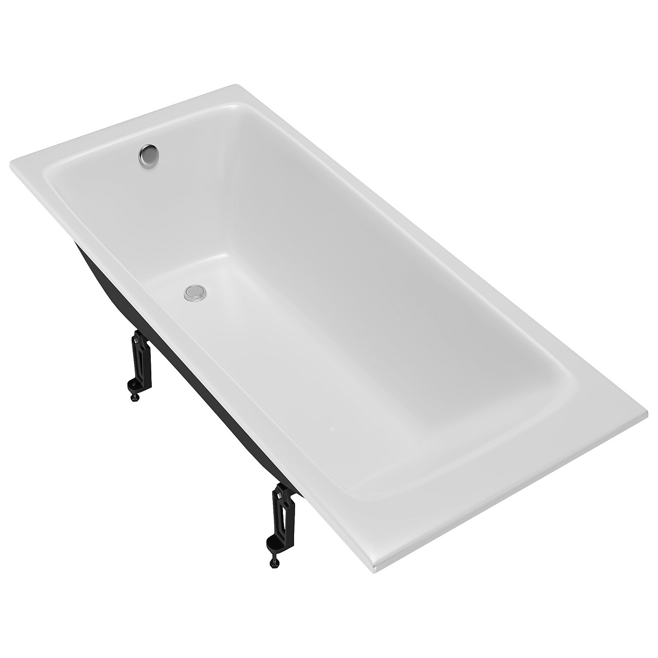 Ванна чугунная Creto Strong 150x70 см 25-1150 - изображение 4