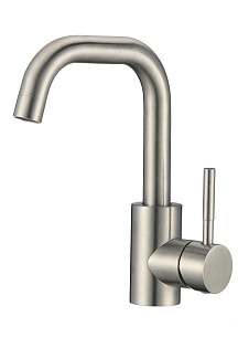 Смеситель для раковины однорычажный сатин D-Lin H110315-L