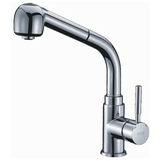 Смеситель для кухни из латуни хром Wasserkraft 4166