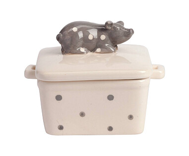 Емкость для хранения с крышкой Dot Pig