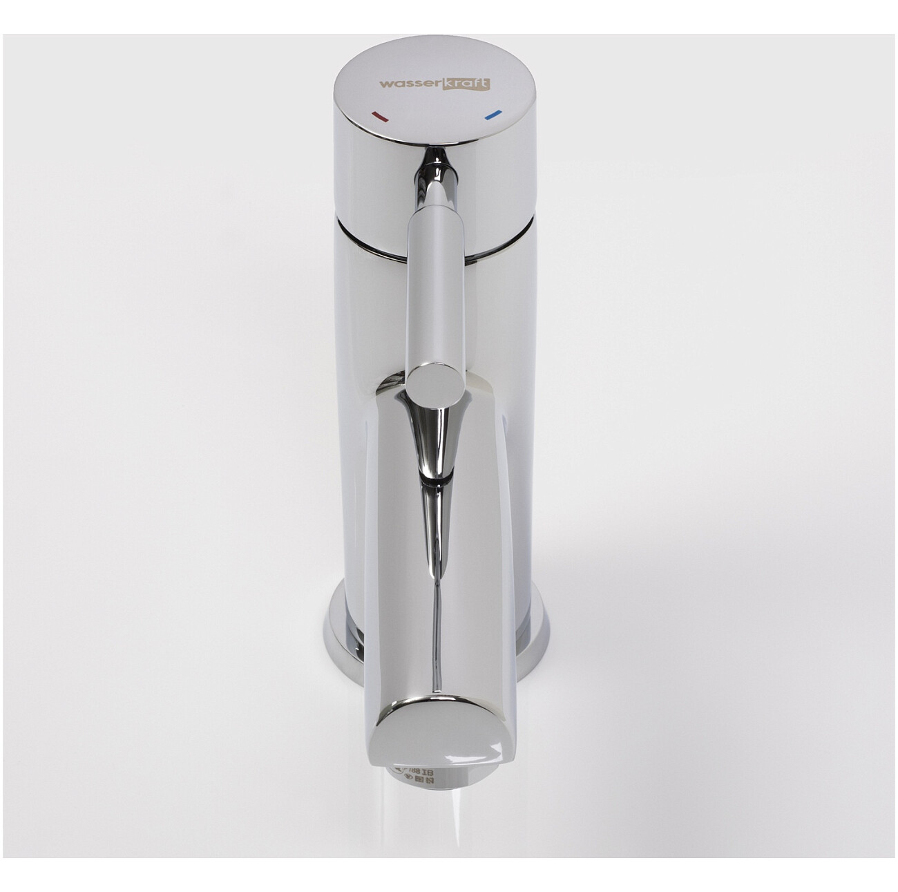 Смеситель для раковины из латуни хром Wasserkraft 4103 - изображение 7