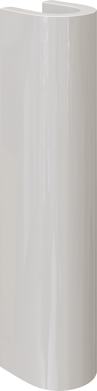 Раковина угловая с пьедесталом белая Diwo "Псков" 0100 - изображение 6