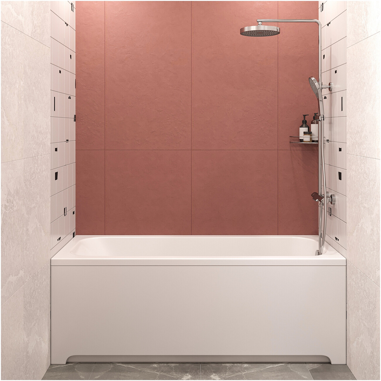 Ванна акриловая 170х70 см с каркасом белая Stworki "Ларвик" VN-732759 - изображение 4