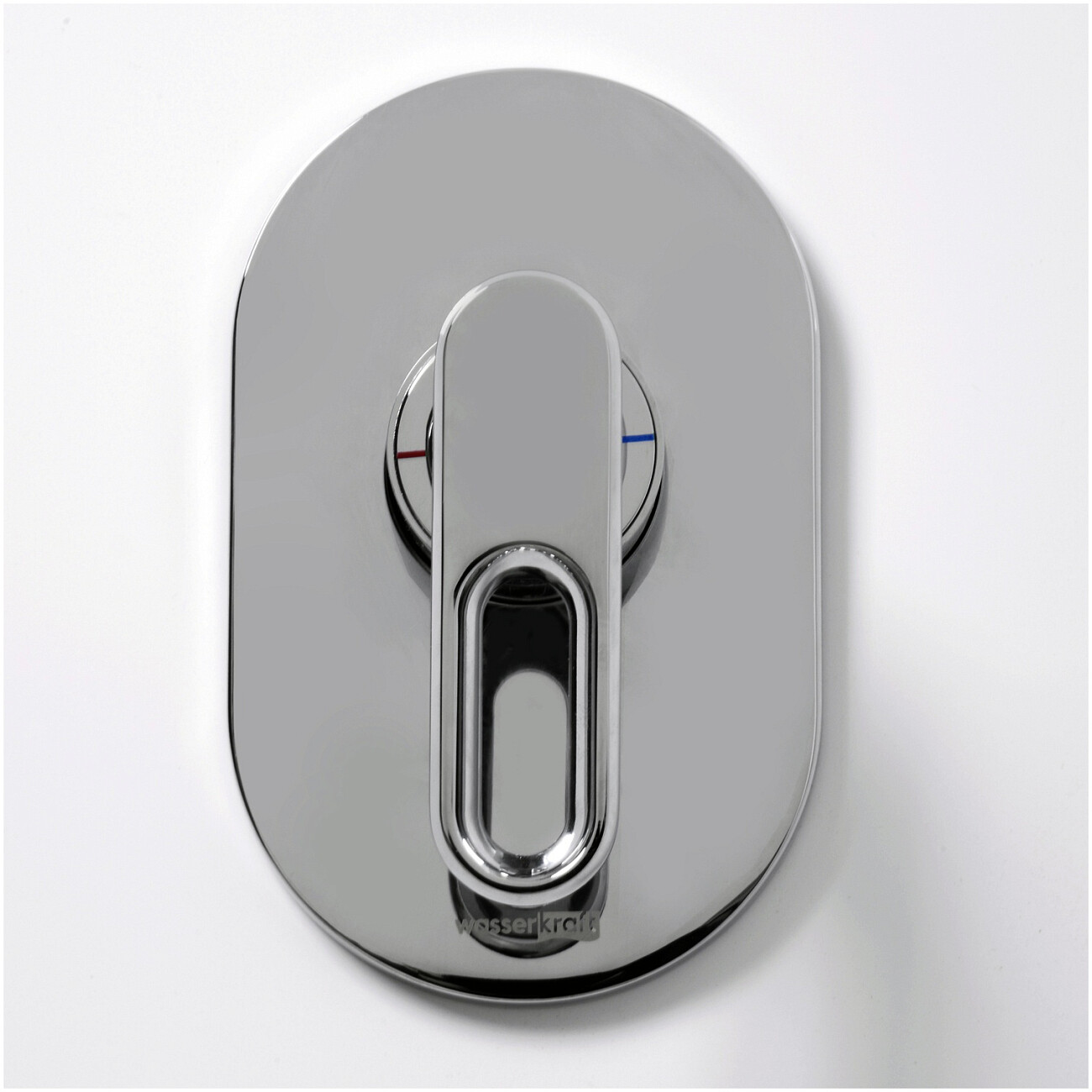 Смеситель для душа встраиваемый из латуни хром Wasserkraft 1851 - изображение 5