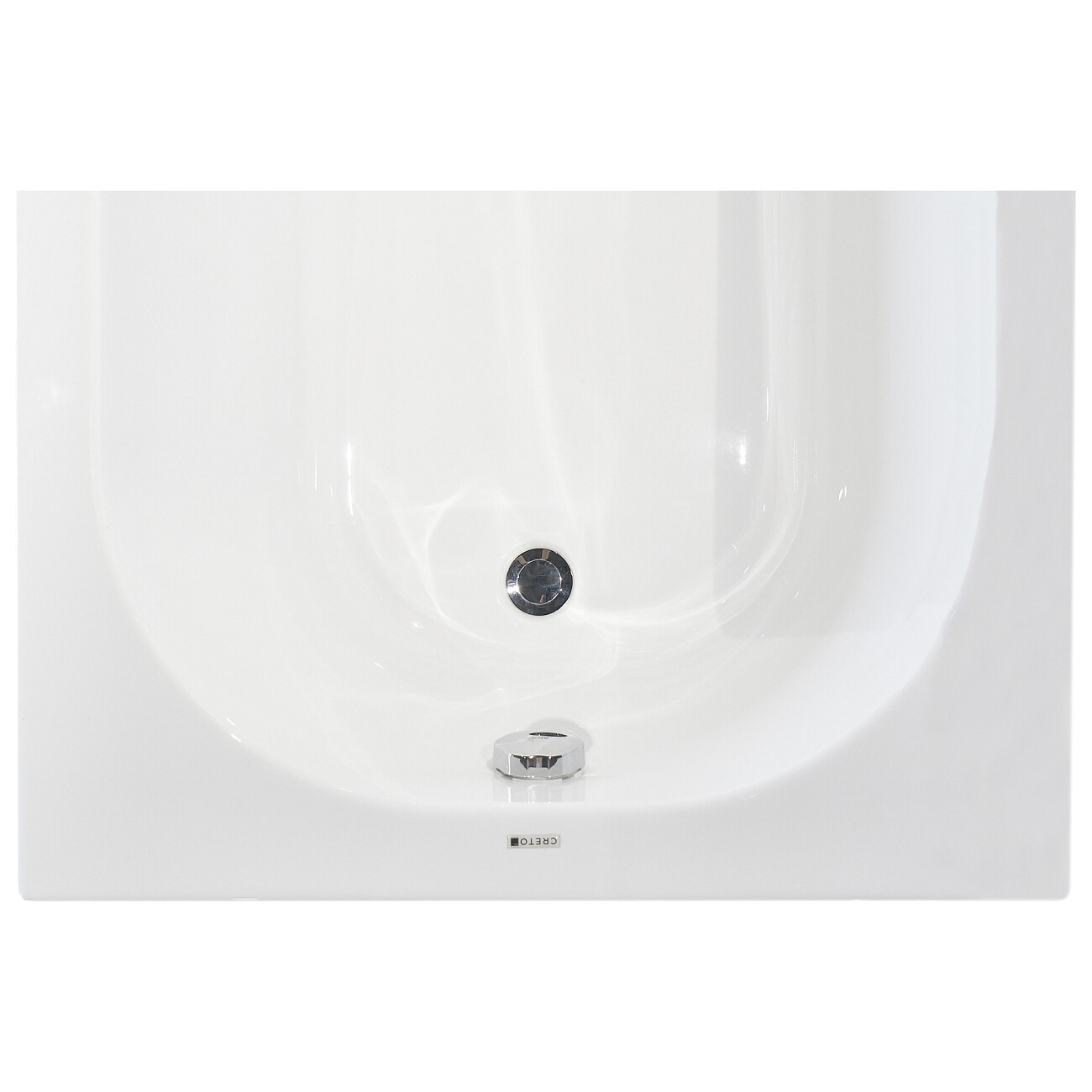 Ванна акриловая прямоугольная 75х170 см белая Creto Scala 1-1157 - изображение 5