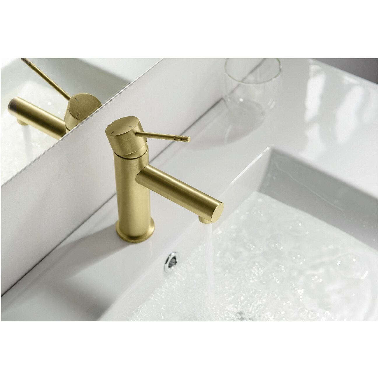 Смеситель для раковины золото матовое Timo Saona 2361-17F - изображение 4